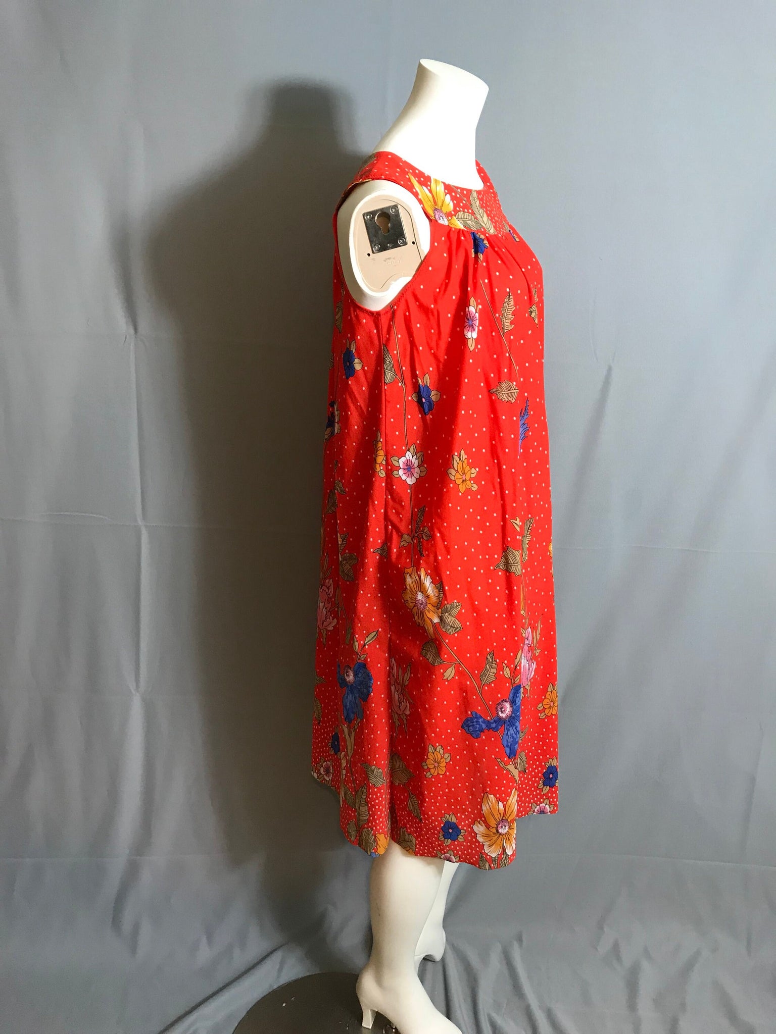 Vintage hand made 70's Tent Dress Caftan Large