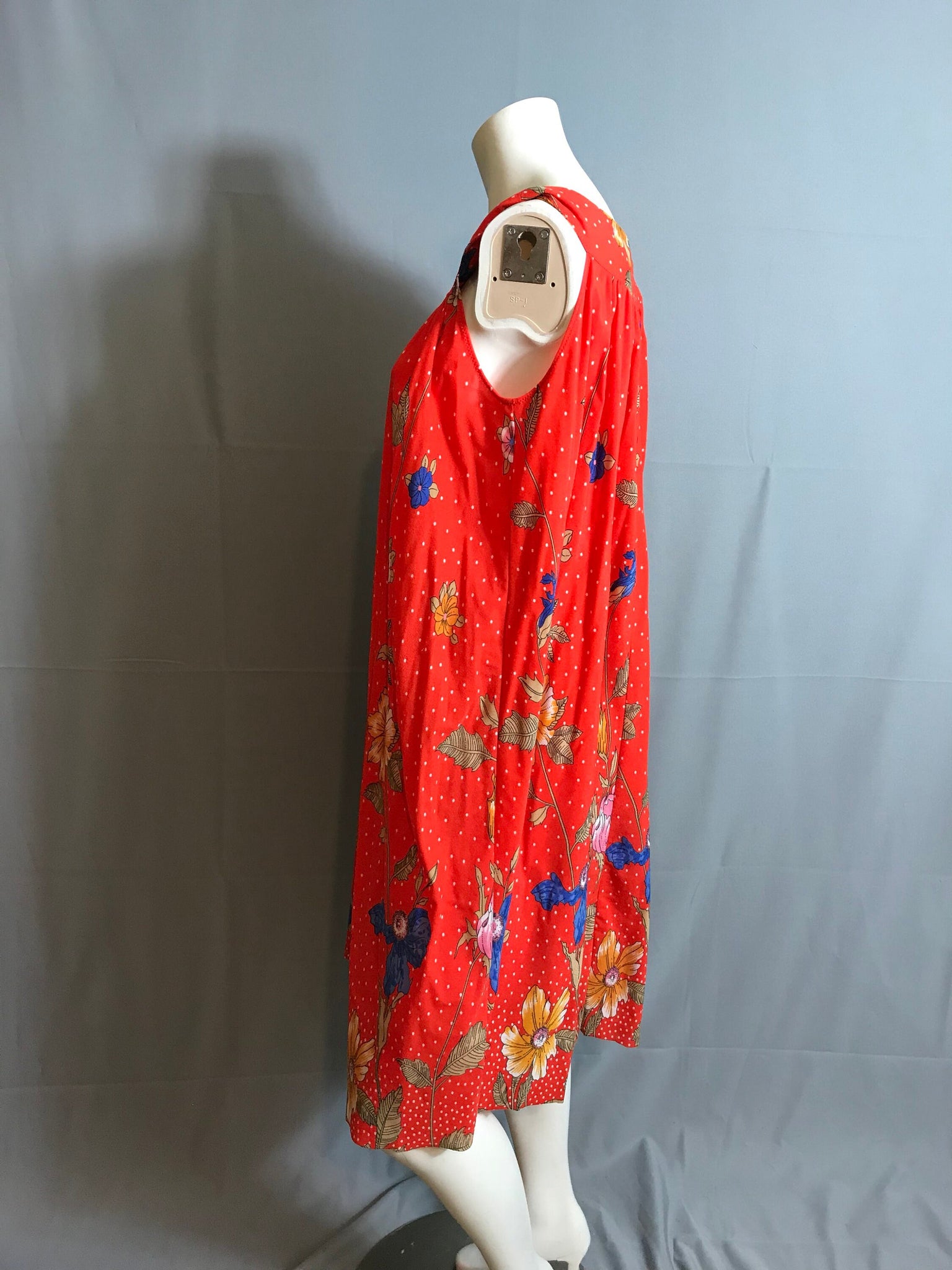 Vintage hand made 70's Tent Dress Caftan Large