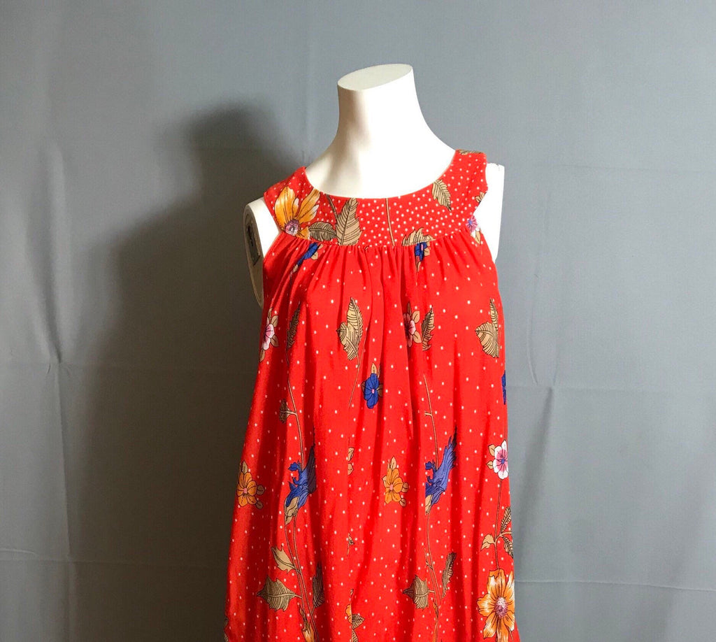 Vintage hand made 70's Tent Dress Caftan Large