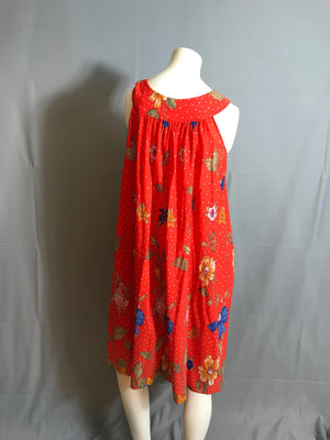 Vintage hand made 70's Tent Dress Caftan Large