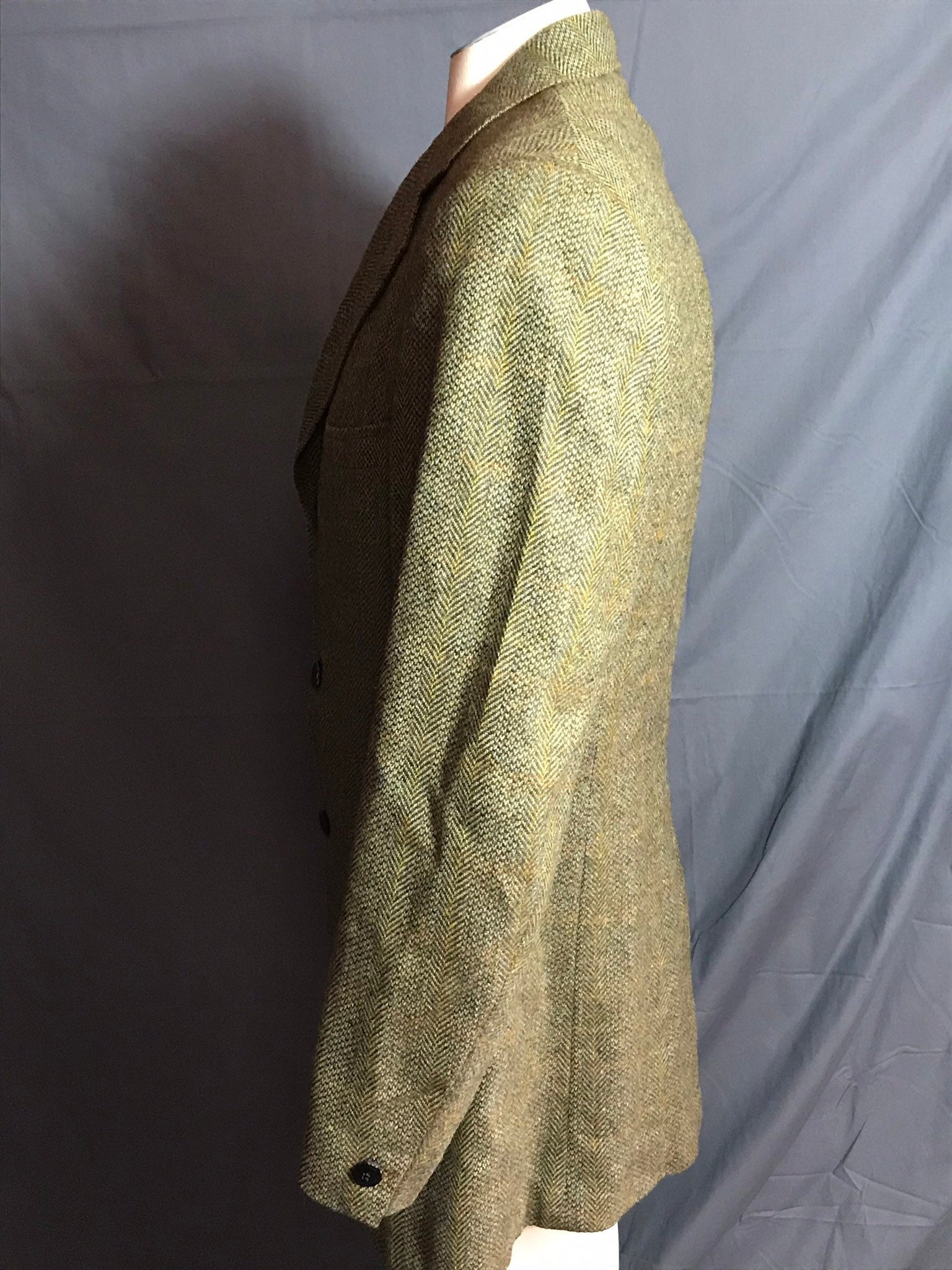 Vintage Green H Freeman & Son Tweed Sports Coat Jacket 42