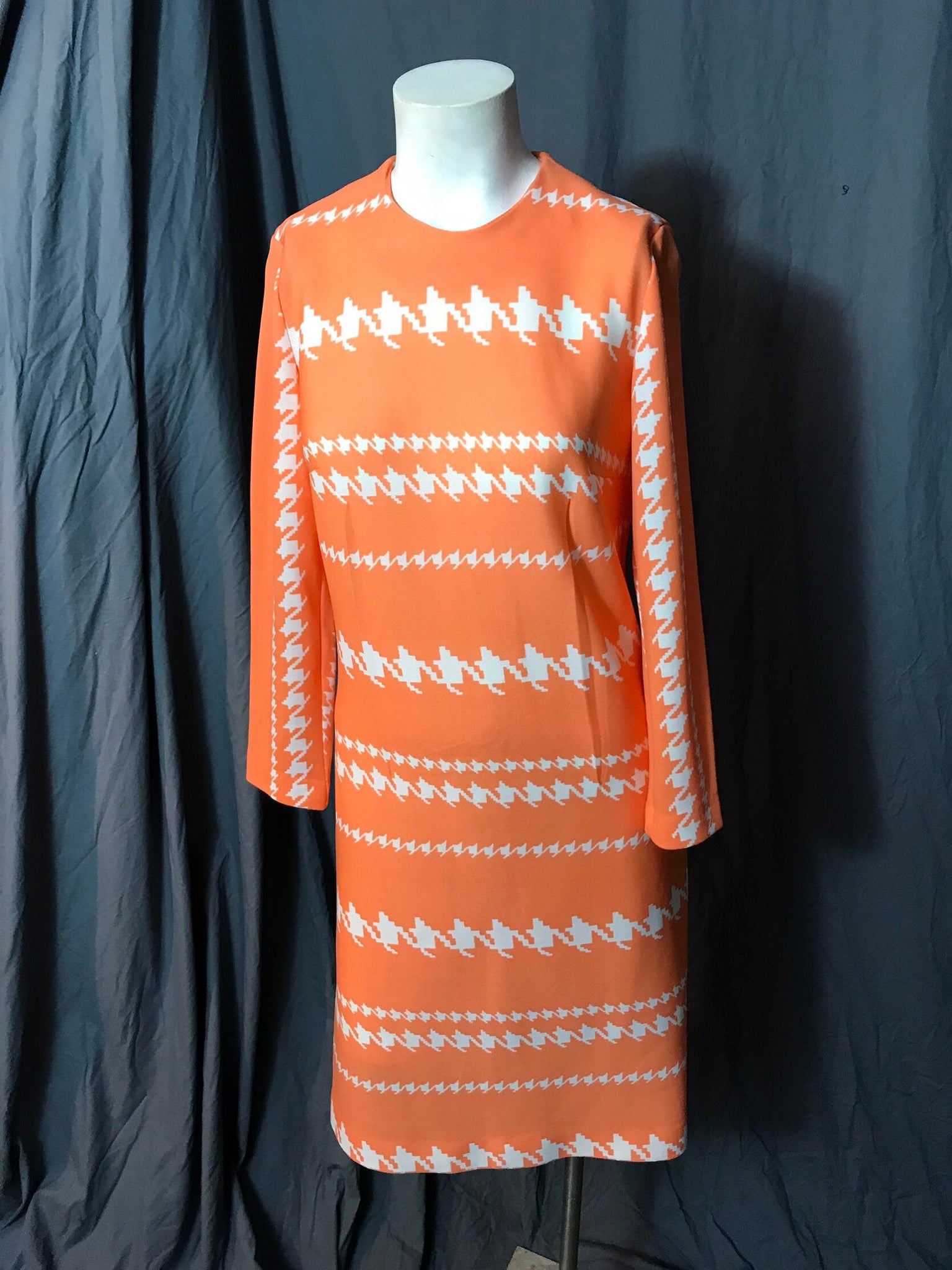 Vintage 1970’s Hobnobber mod fitted dress M