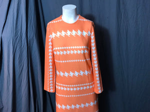 Vintage 1970’s Hobnobber mod fitted dress M