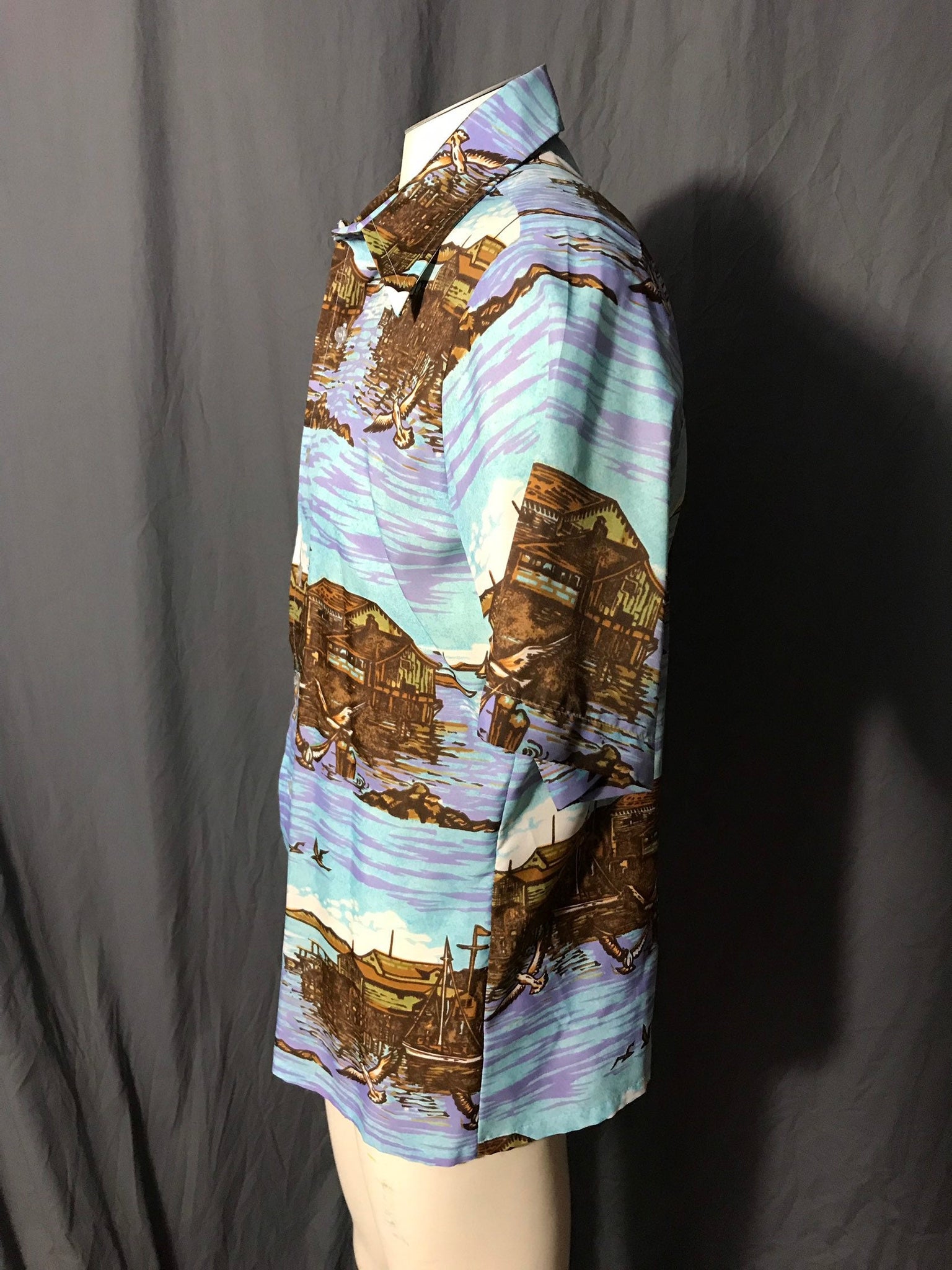 Vintage 1970’s Royal Knight Quintessa boat shirt M