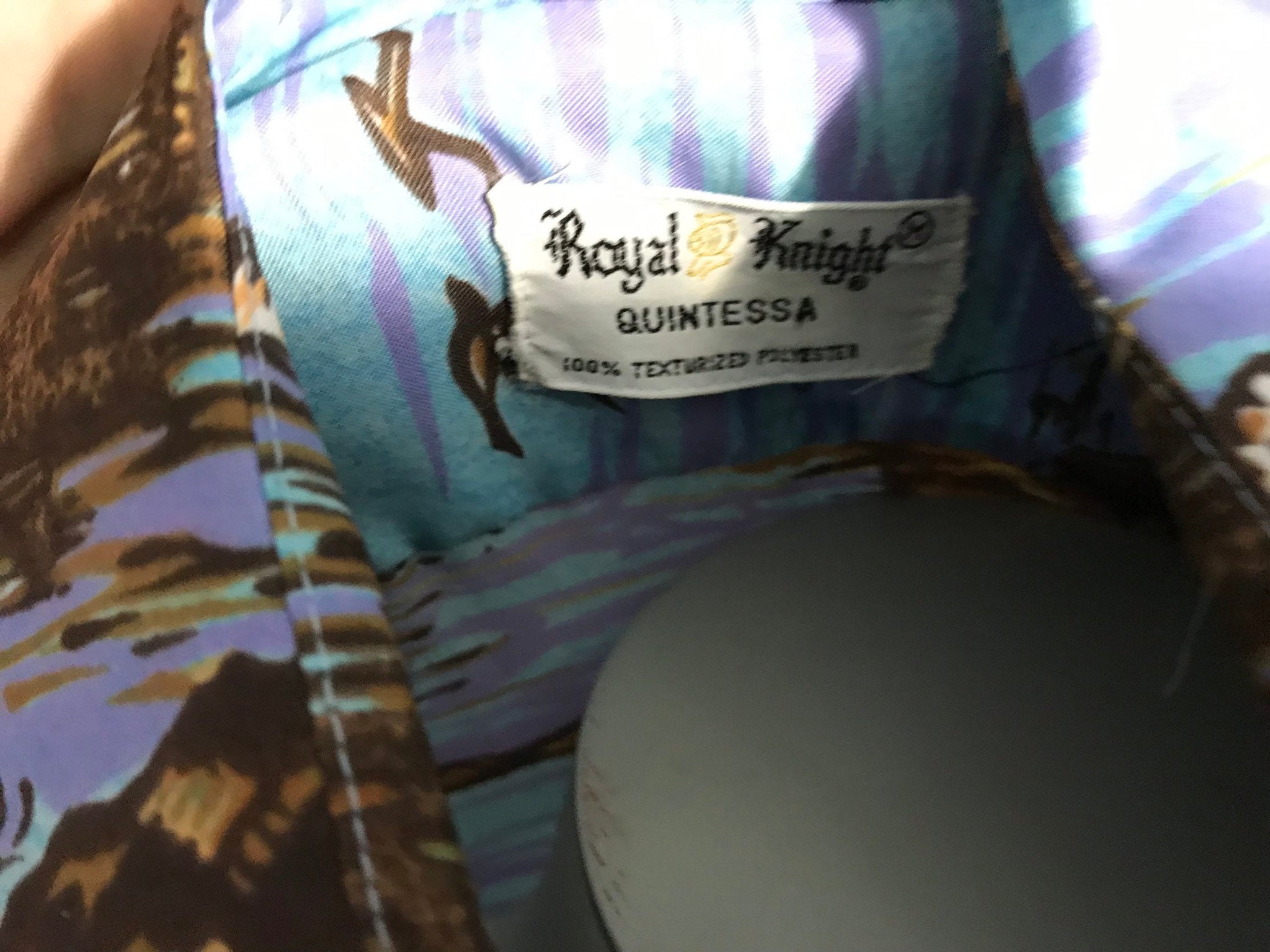 Vintage 1970’s Royal Knight Quintessa boat shirt M