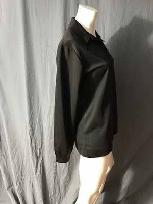 Vintage 1970’s black Jane Colby shirt L