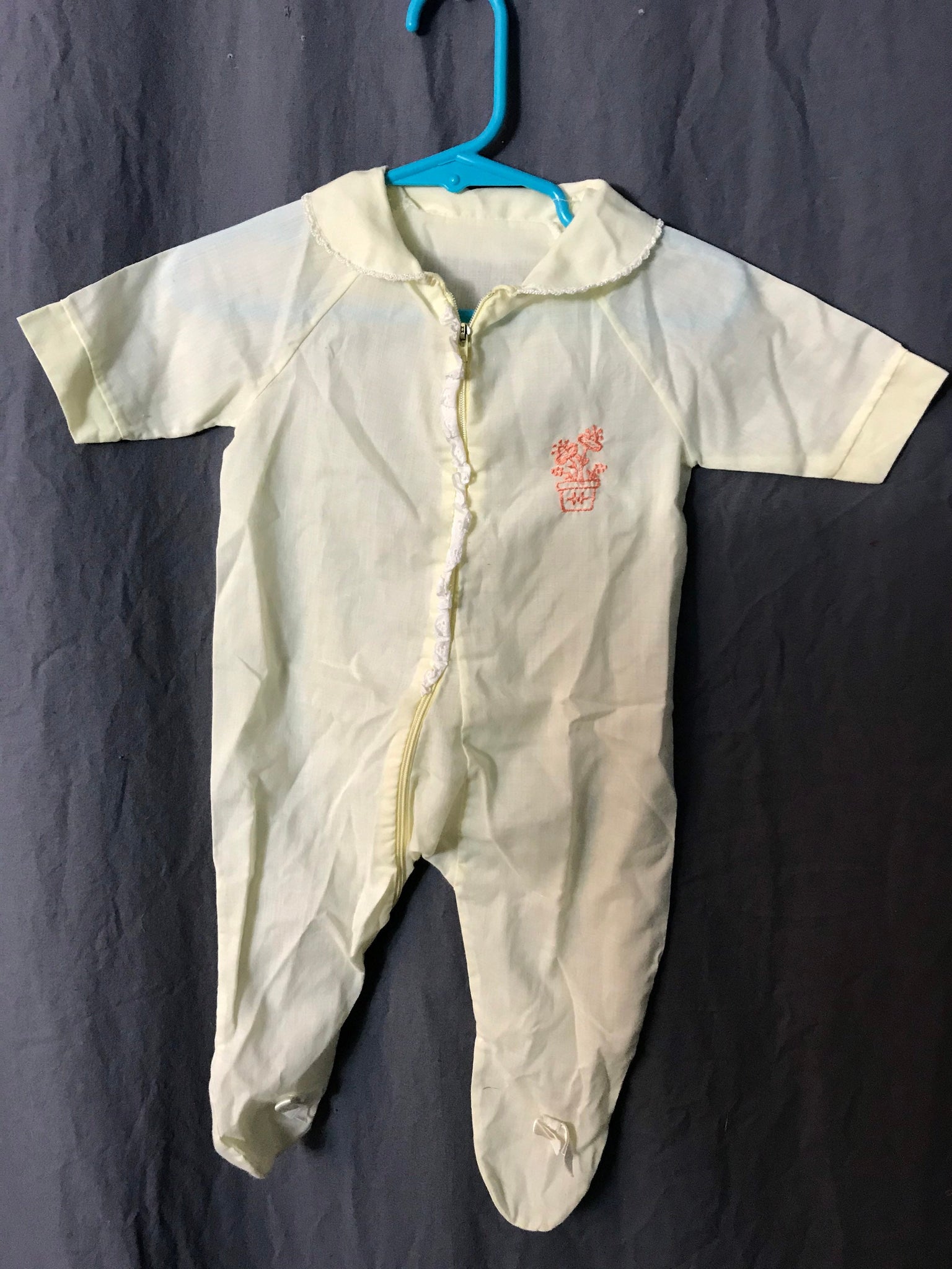 Vintage 1950’s 60’s baby onesie newborn