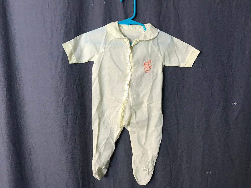 Vintage 1950’s 60’s baby onesie newborn