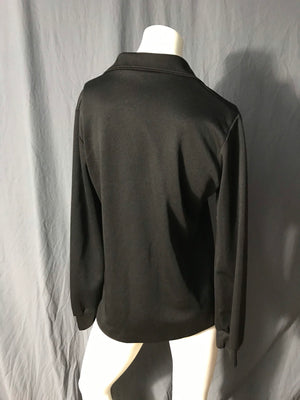 Vintage 1970’s black Jane Colby shirt L