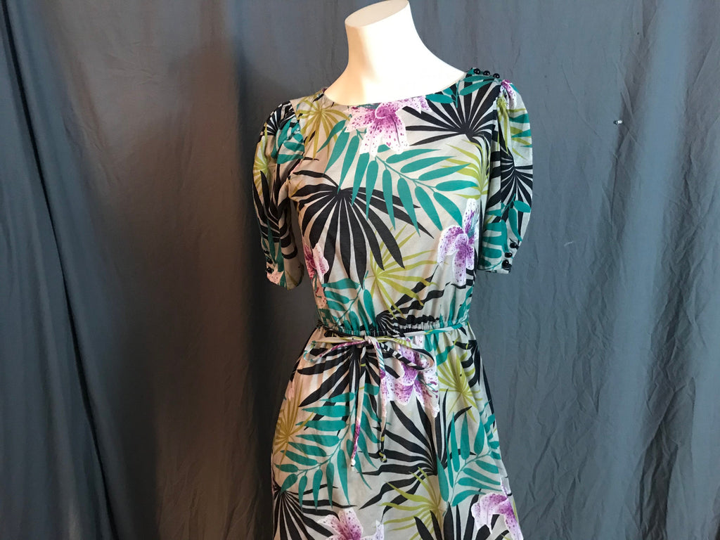 Vintage 80’s Items tropical dress M