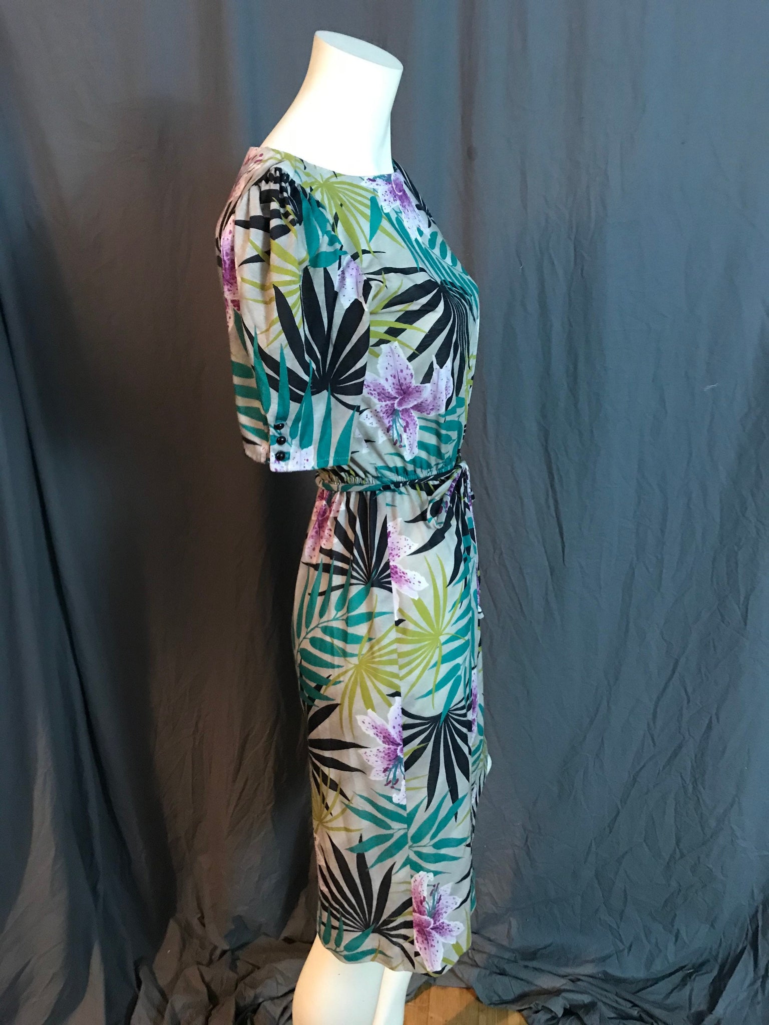 Vintage 80’s Items tropical dress M