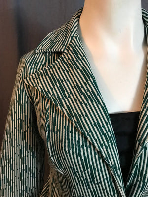 Vintage green mod women’s 70’s jacket M