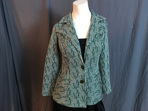 Vintage green mod women’s 70’s jacket M