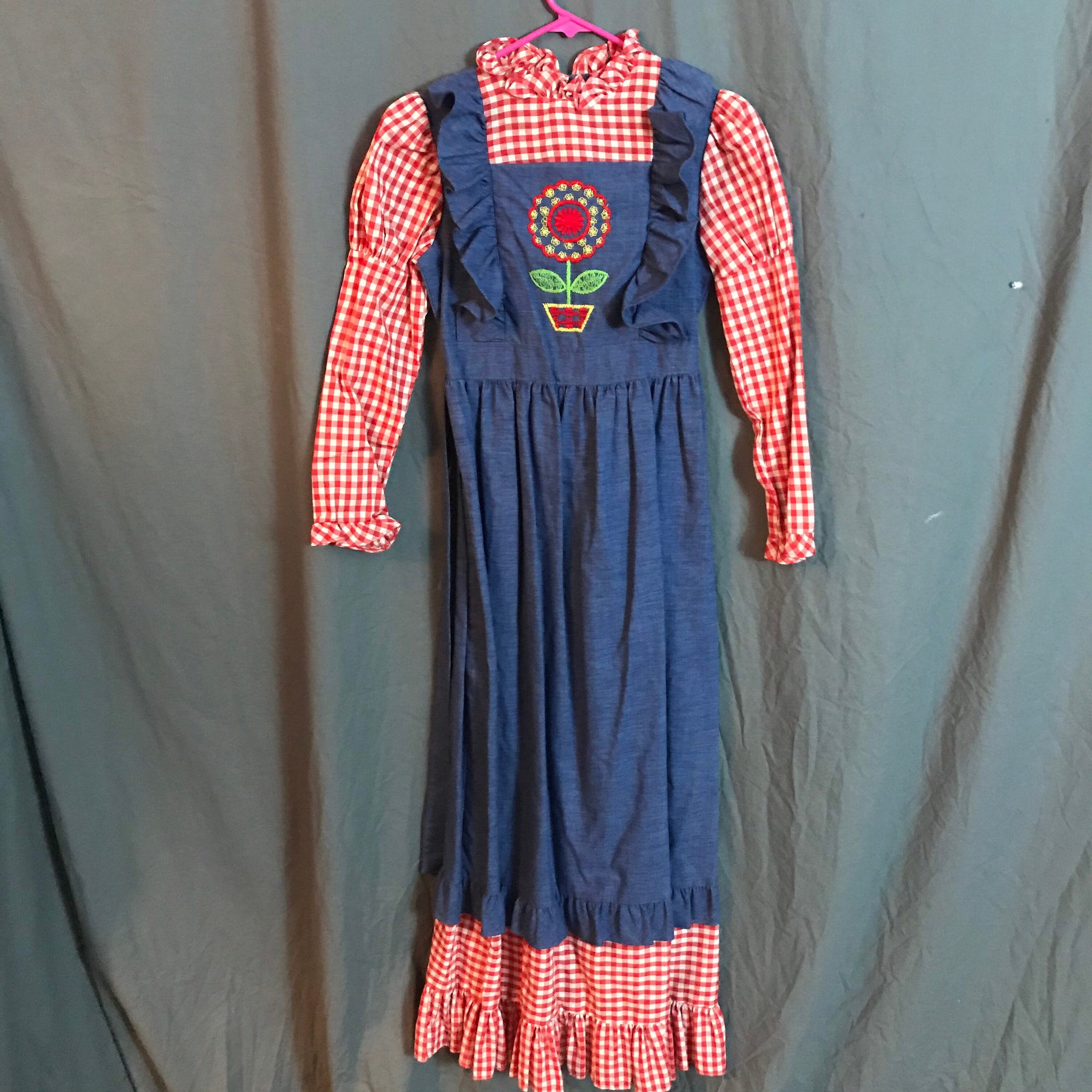 Vintage 70’s girls kids dress hippie boho