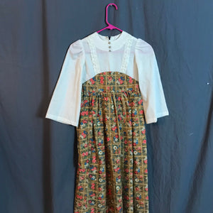 Vintage child’s 1960’s 1970’s hippie long dress M