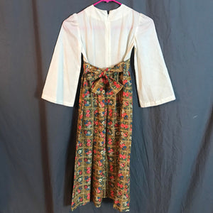 Vintage child’s 1960’s 1970’s hippie long dress M