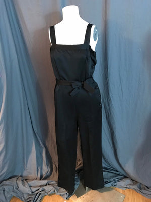 Vintage black 1980’s jumpsuit S M