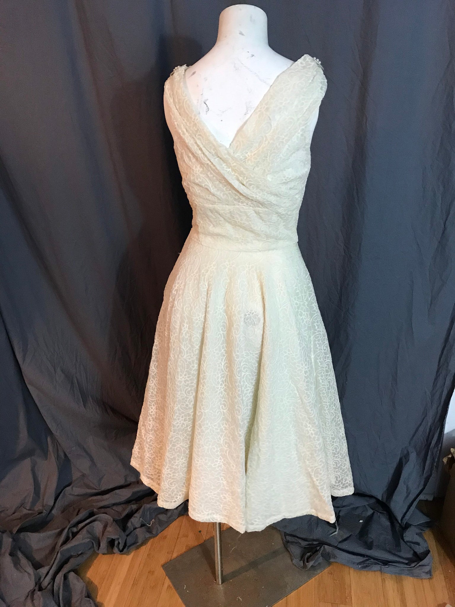 Vintage 1950’s full circle dress S