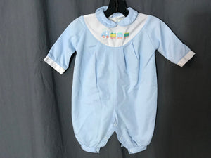 Vintage Alexis baby boy onesie pantsuit 3 mos