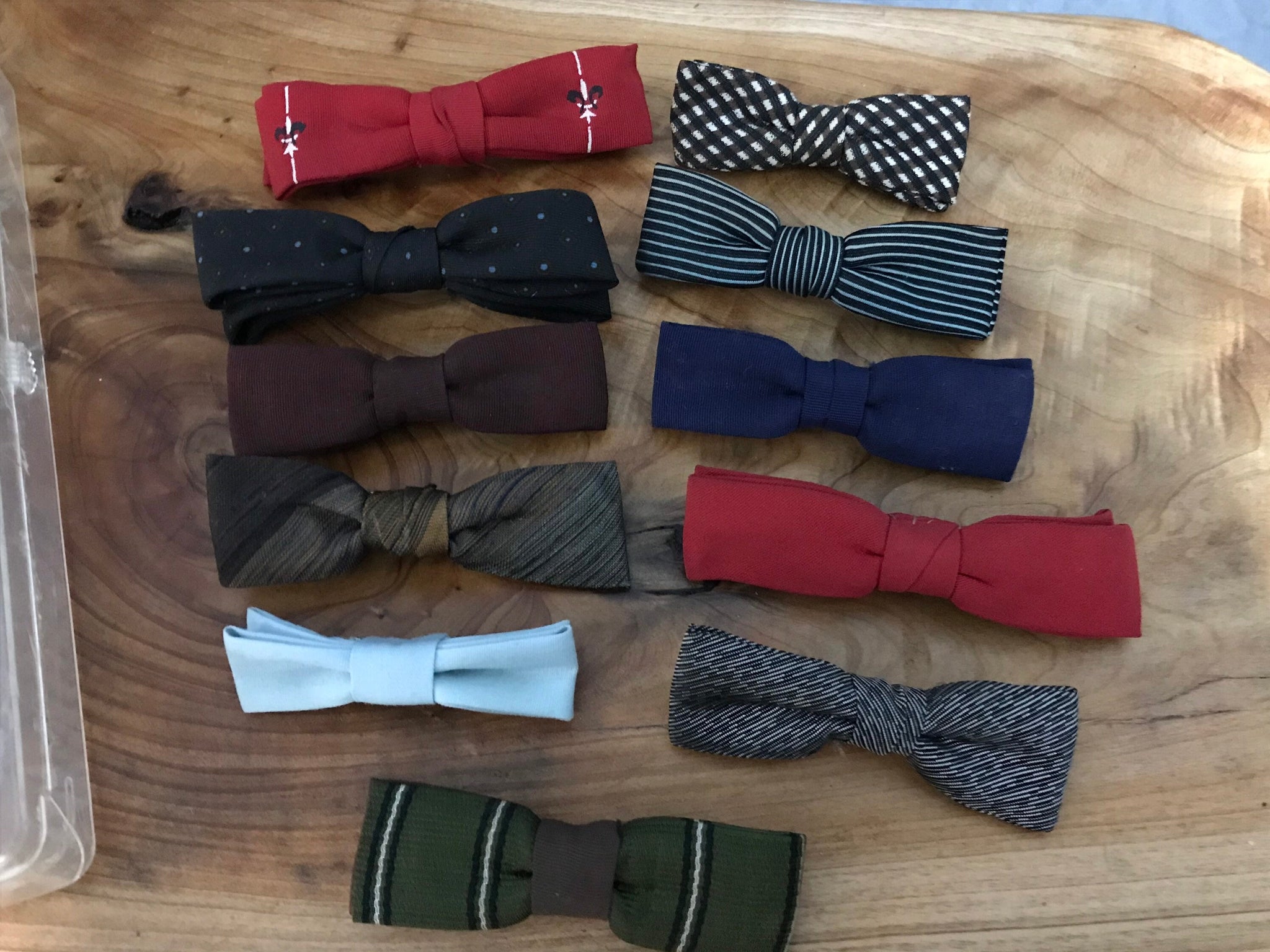 Vintage 1950’s 1960’s baby child bow ties