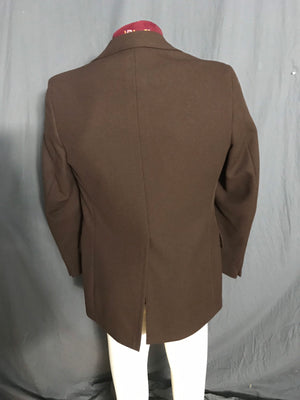 Vintage 1970’s brown sports coat jacket 42