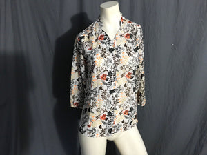 Vintage 1970’s Joyce semi sheer polyester knit shirt M