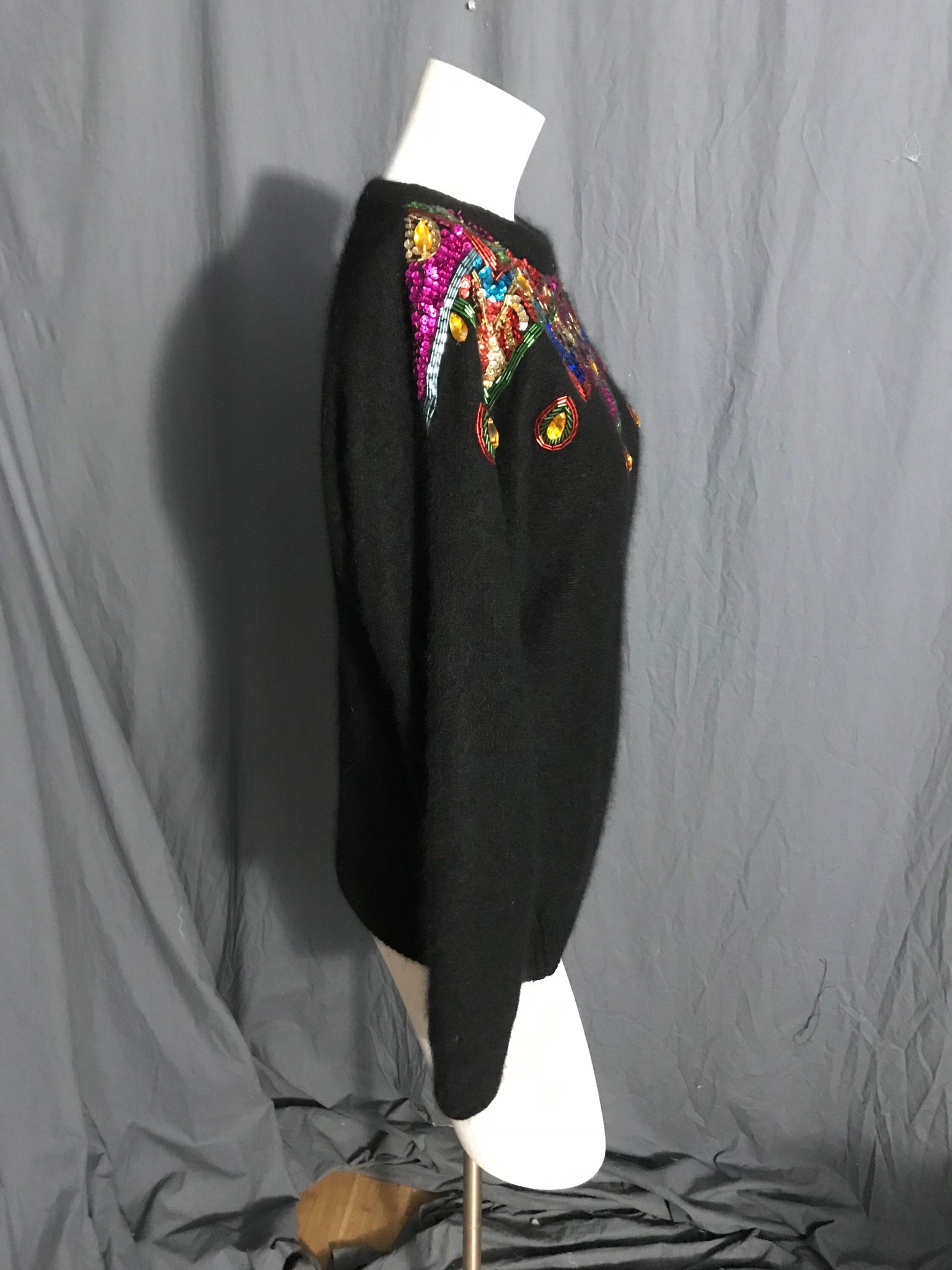 Vintage 1980’s In Charge embellished sweater S