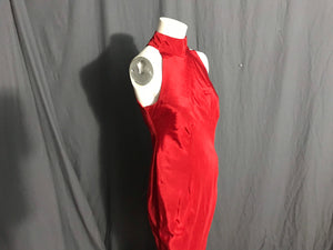 Vintage 1980’s red slinky party dress L