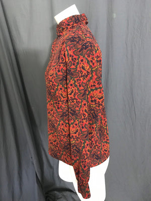 Vintage 1980’s Personal Petites paisley high neck blouse 10