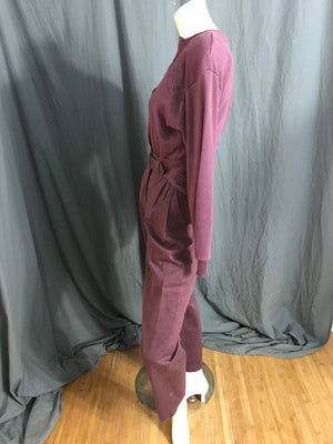 Vintage 1980's Changes purple pantsuit S M