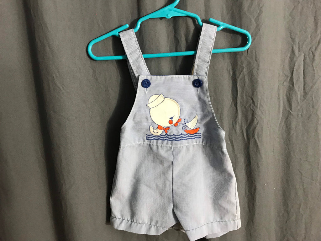 Vintage Carter’s 70’s duck overalls 12 months