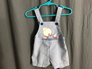 Vintage Carter’s 70’s duck overalls 12 months