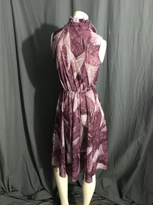 Vintage 1970’s Kenly Casuals semi sheer dress M