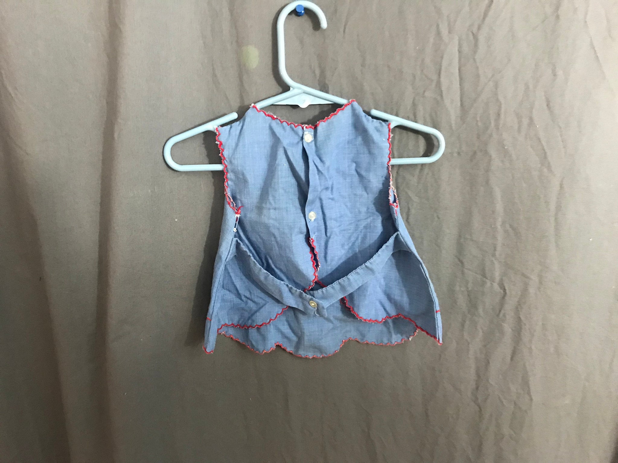 Vintage baby diaper dress