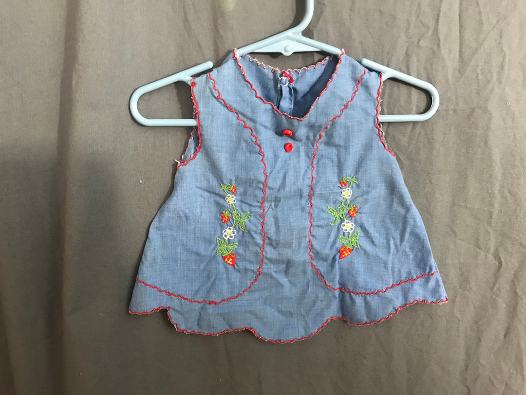 Vintage baby diaper dress