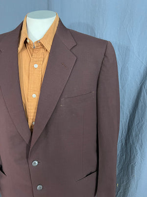 Vintage Griffon Clothes Capital Closet. Store maroon suit jacket 42