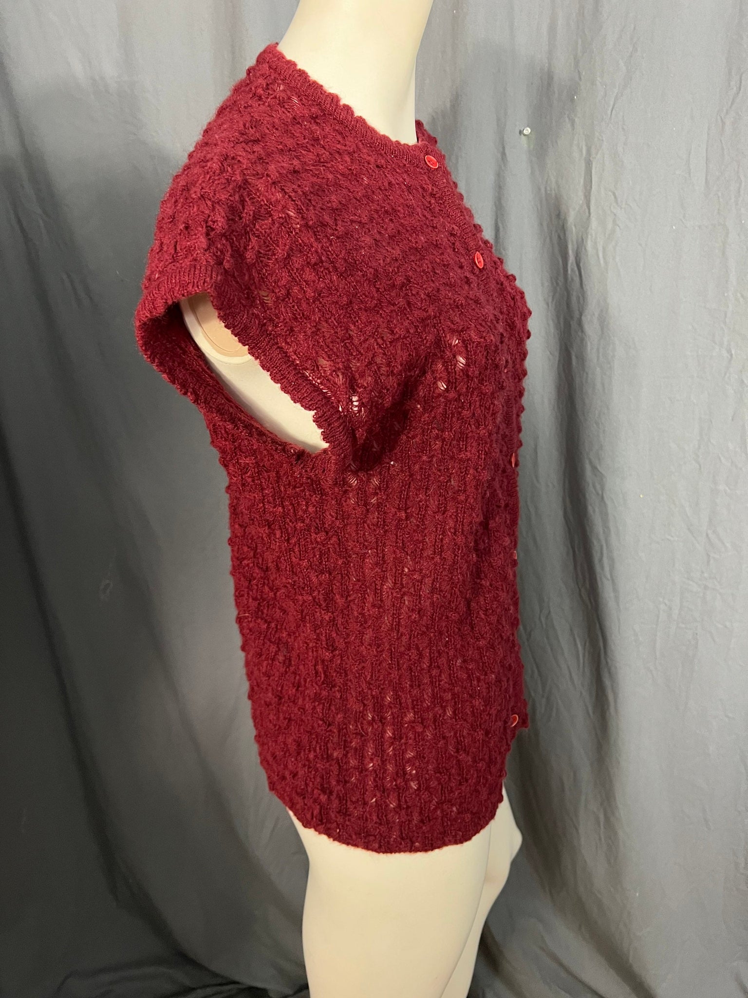 Vintage 70's Millay sweater maroon L