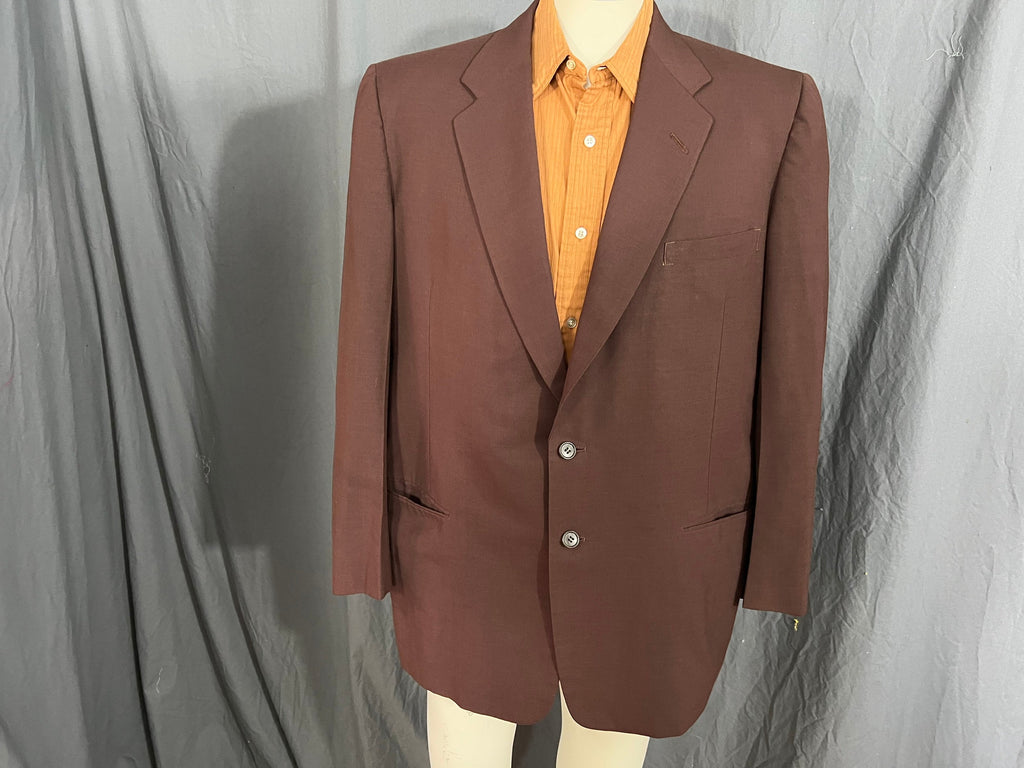 Vintage Griffon Clothes Capital Closet. Store maroon suit jacket 42