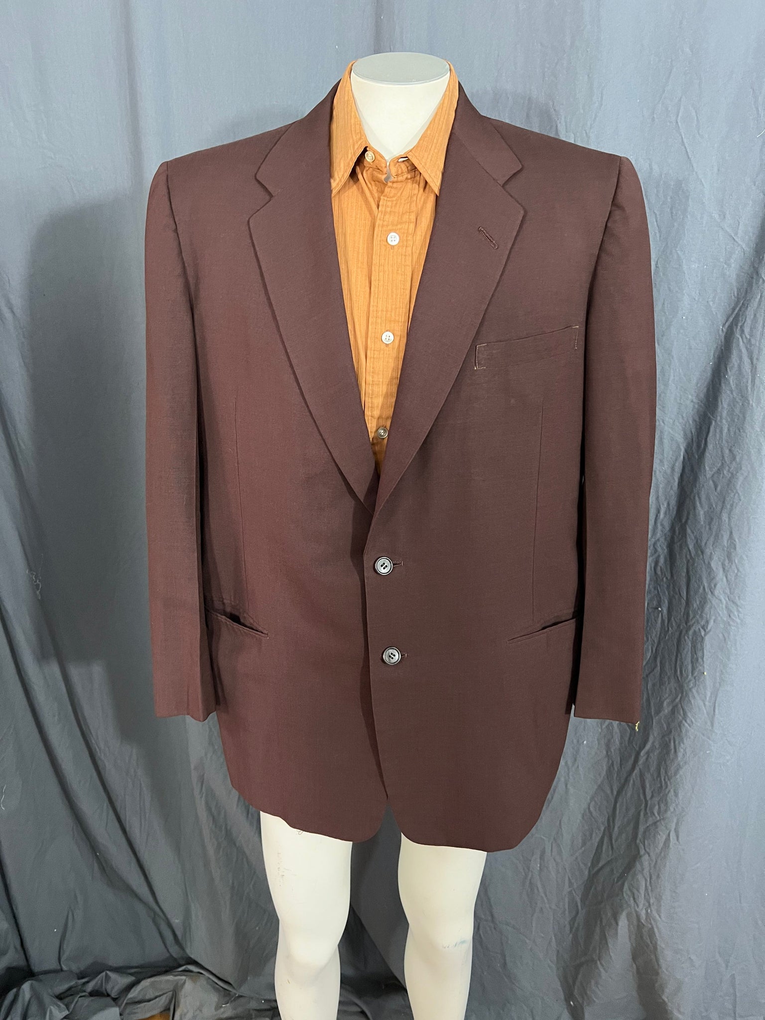 Vintage Griffon Clothes Capital Closet. Store maroon suit jacket 42