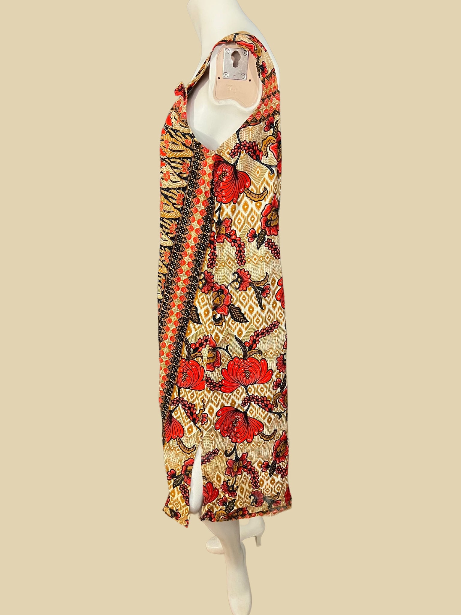 Vintage batik sun dress L XL Nea Trend