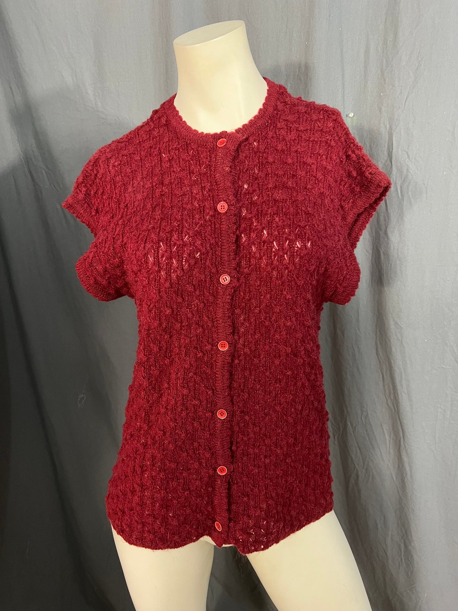 Vintage 70's Millay sweater maroon L