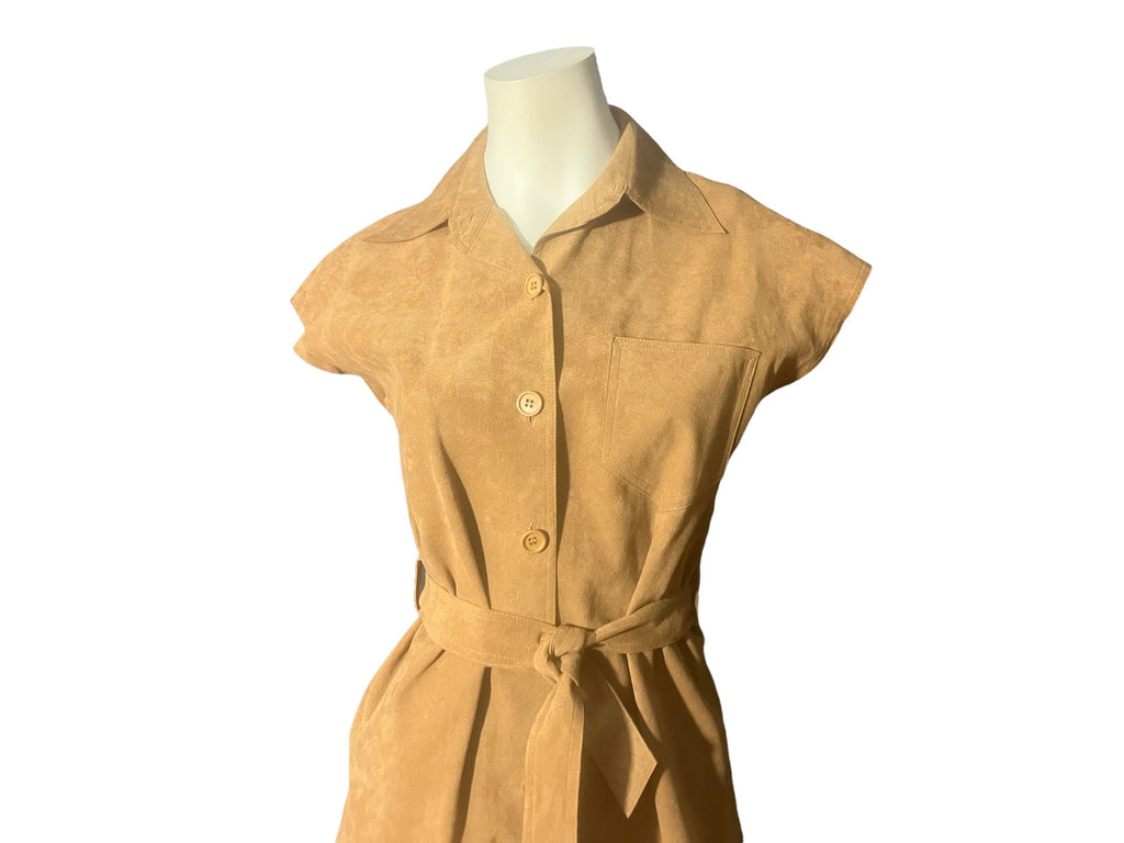 Vintage 70's blassport ultra suede dress 4