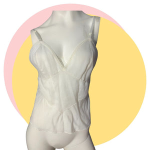 Vintage Deena camisole off white 38