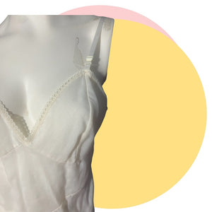 Vintage Deena camisole off white 38