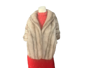 Vintage faux fur Sears wrap shawl