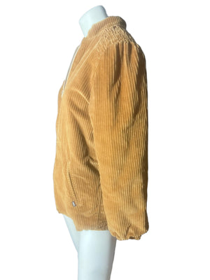 Vintage 80's corduroy coat jacket Clque by John Heckler S