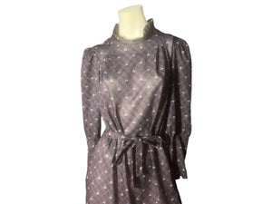 Vintage 80's Nancy Stevens dress L XL