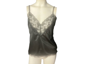 Vintage lingerie camisole black Dawn to Dusk M