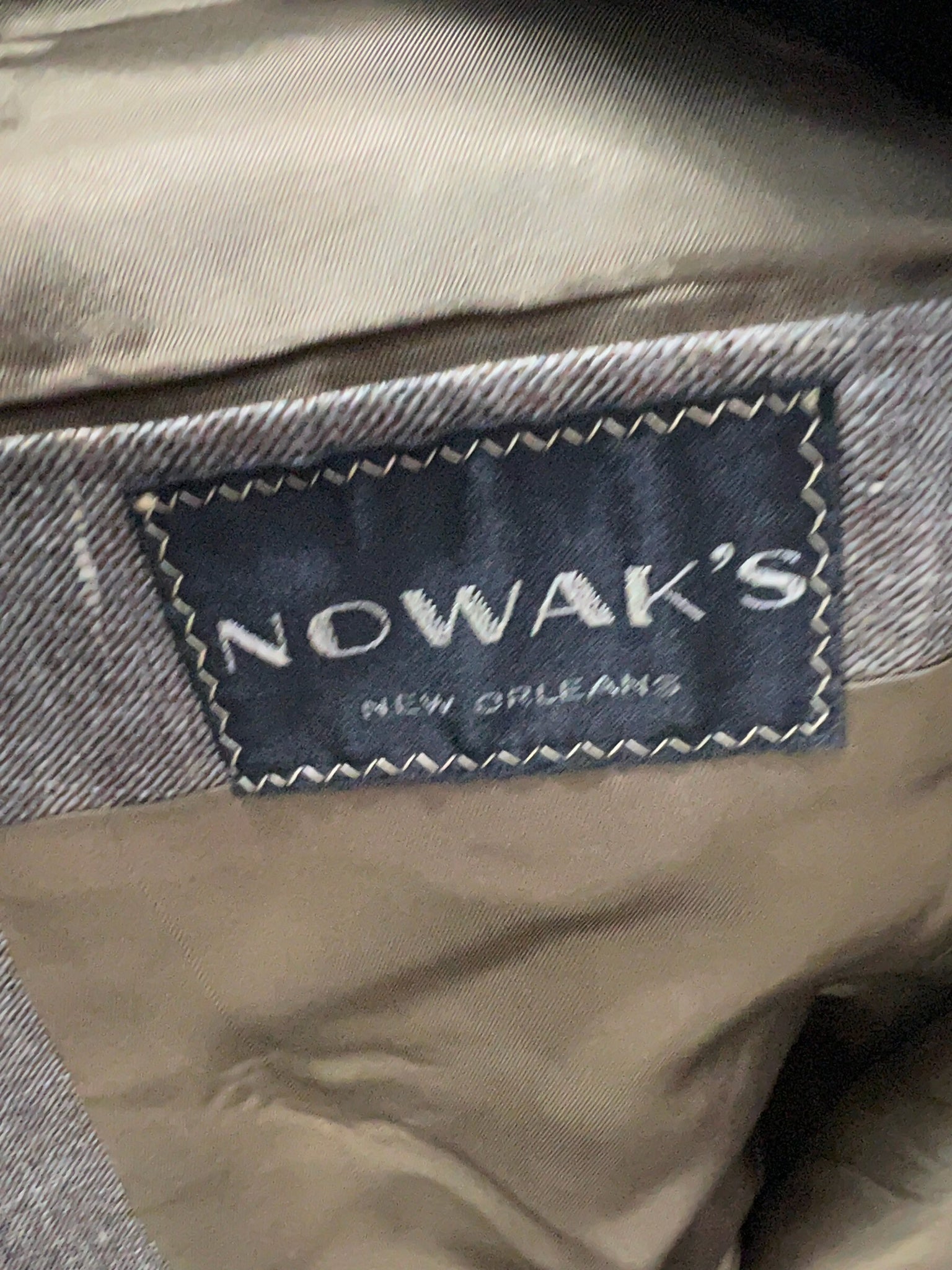 Vintage Nowak's double bread suit jacket 40