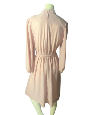 Vintage 70's rose dress Jennifer Gee M